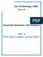 Web Application and Security