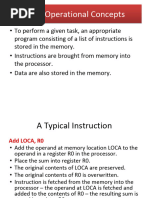 Basic Operational Concepts