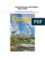 Environmental Economics 8Th Edition Barry Field Full Chapter