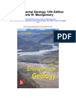 Environmental Geology 12Th Edition Carla W Montgomery Full Chapter