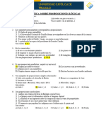 Práctica Sobre Proposiciones Lógicas - Grupo 06