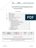 E2C-SMP-001 HSSE Management System