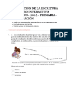 Apropiación de La Escritura Simulacro Interactivo Casuístico - 2024 - Primaria - Comunicación