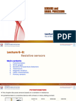 Lecture Note 7-10 (Sensor) Resistive Sensor