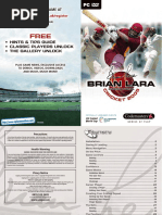 Brian Lara International Cricket 2005 - Manual - PC