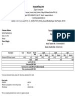 Invoice Voucher: Address - 3RD FLOOR, SUITE NO. D/1, B-8, SECTOR 2, NOIDA, Gautam Buddha Nagar, Uttar Pradesh, 201301