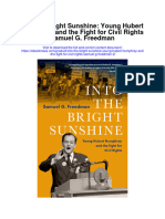 Download Into The Bright Sunshine Young Hubert Humphrey And The Fight For Civil Rights Samuel G Freedman 2 full chapter