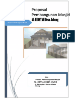 Adoc - Pub Proposal Pembangunan Masjid Uniba Surakarta Paniti PDF