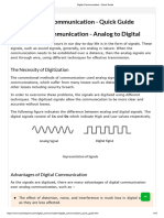 Digital Communication - Quick Guide