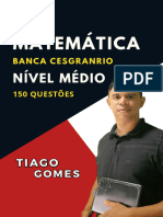 Ebook - Matemática Nível Médio - Banca Cesgranrio 150 Questões-Hot Mart Patyabreu