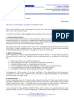 Principals, Tourism Subject Managers, Tourism Educators: File No.: 2024/04/T2 Reference: Term 2 - Letter To Schools