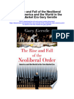 Download The Rise And Fall Of The Neoliberal Order America And The World In The Free Market Era Gary Gerstle full chapter