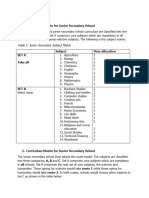 Revised Subject Matrix