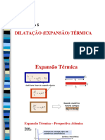 Experimento 5 - Dilatação Termica