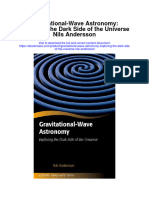 Download Gravitational Wave Astronomy Exploring The Dark Side Of The Universe Nils Andersson full chapter