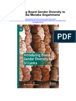 Introducing Board Gender Diversity To Sri Lanka Menaka Angammana Full Chapter