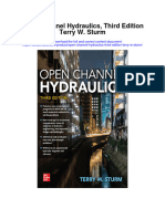 Download Open Channel Hydraulics Third Edition Terry W Sturm full chapter