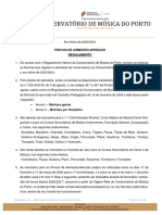 Admissões 2020-2021 Regulamento