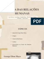 Teoria Das Relações Humanas