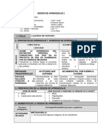 SESIÓN DE APRENDIZAJE 2 Parábola Del Sembrador.