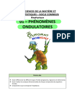 01 - Phénomènes Ondulatoires