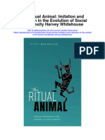 Download The Ritual Animal Imitation And Cohesion In The Evolution Of Social Complexity Harvey Whitehouse full chapter