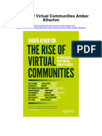 The Rise of Virtual Communities Amber Atherton Full Chapter
