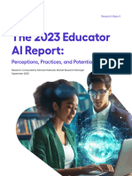 The 2023 Educator AI Report - Perceptions, Practices, and Potential