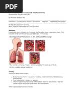 Download Pneumonia by Glenn Valerio SN72520060 doc pdf