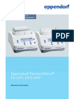Eppendorf Sample Preparation Operating Manual ThermoMixer F05 F15 F20 FP