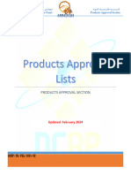 Products Active list