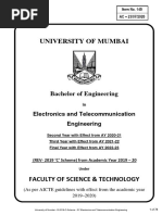 Electronics and Telecommunication Engineering Syllabus Sem IV Mumbai University