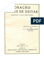 Oracao Antes de Deitar (A.C. de Barros Basto 1940)