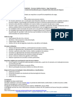 Edital 158 - 2023 Operador Central de Atendimento HSM Externo