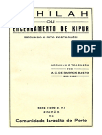 Nehilah Ou Encerramento de Kipur (A.C. de Barros Basto 1929)