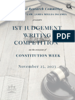 Judgement Writing Competition-Brochure