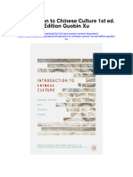 Download Introduction To Chinese Culture 1St Ed Edition Guobin Xu full chapter
