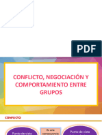 Conflicto, Negociación y Comportamiento Entre Grupos