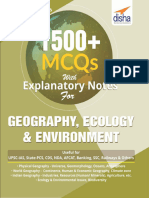 Disha Geography, Ecology, Environment 1500 Mcqs