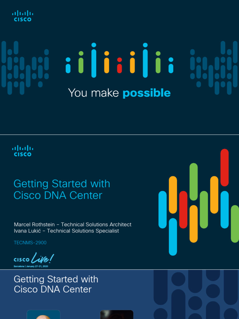 Getting Started with Cisco DNA Center | PDF | Backup | Cloud Computing