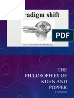 The Philosophies of Kuhn and Popper