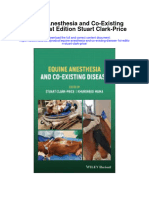 Equine Anesthesia and Co Existing Disease 1St Edition Stuart Clark Price Full Chapter