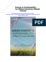 Download Green Energy To Sustainability Strategies For Global Industries Hideaki Yukawa full chapter