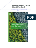 Download Green Criminology And The Law 1St Edition James Gacek full chapter