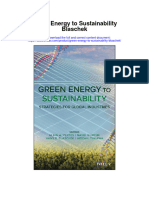 Download Green Energy To Sustainability Blaschek full chapter