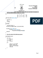 C++ Quiz Spring22 Modela Sol