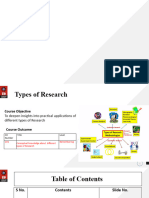 Research Design and Types