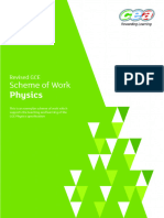 Physics Scheme of Work