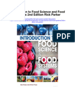 Download Introduction To Food Science And Food Systems 2Nd Edition Rick Parker full chapter
