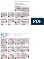 Calendário Escolar 2023 2024 2025